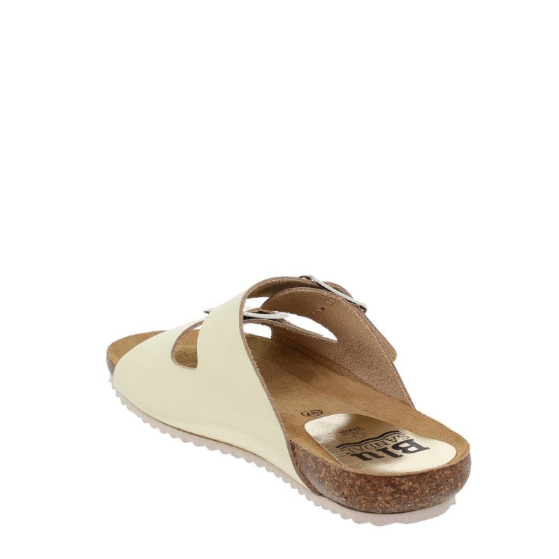 7370896MET – Sandalia Plana Bio Mujer Platino