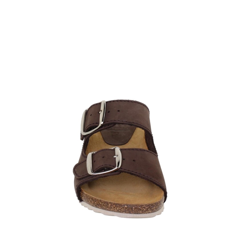5940896BLU - Sandalia Plana Bio Mujer Marrón