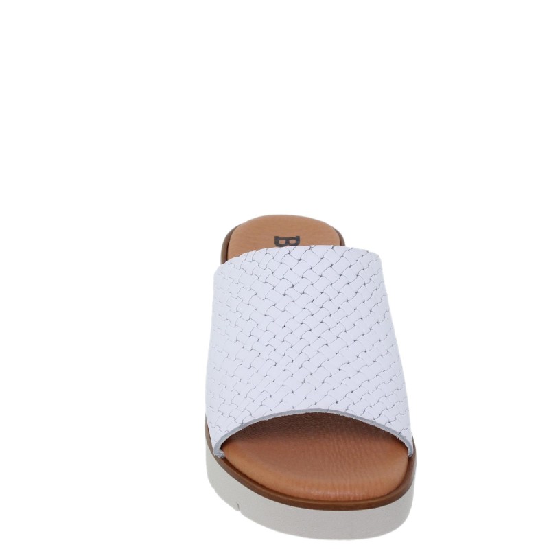 991024802BL - Sandalia Señora Piel Blanco