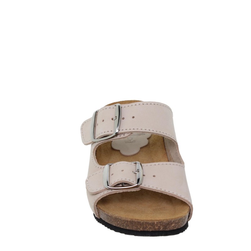 2370701BLU - Sandalia Señora Piel Arena