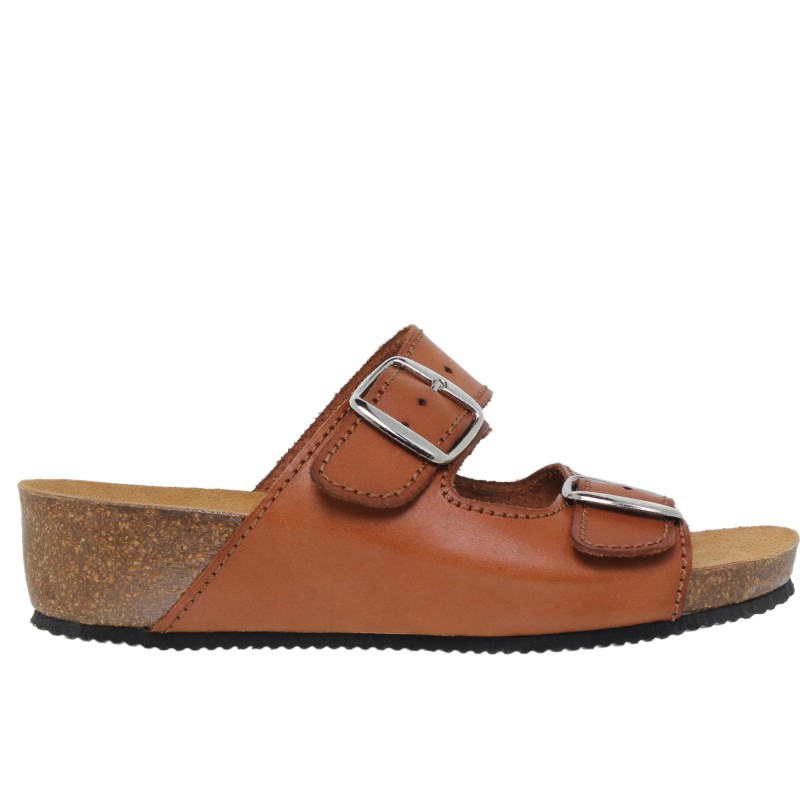 2370701BLU - Sandalia Señora Piel Cuero