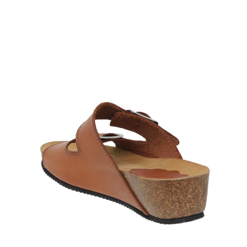 2370701BLU - Sandalia Señora Piel Cuero