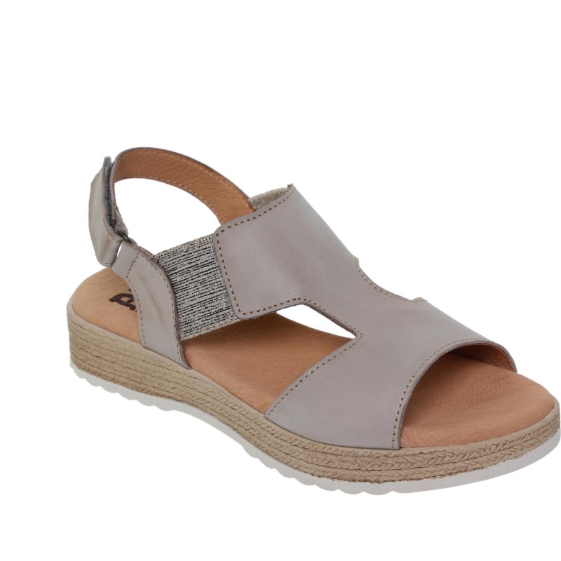 99603701BLU - Sandalia Señora Piel Hielo
