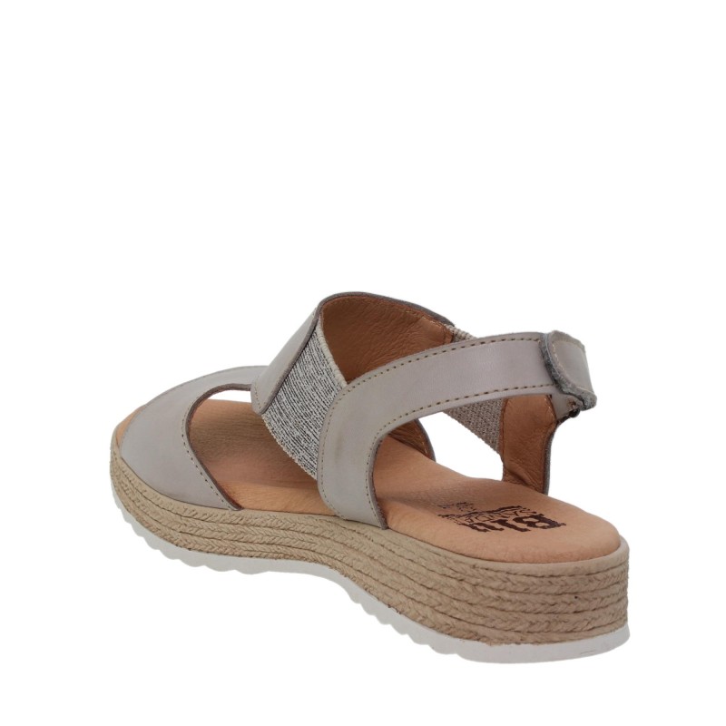 99603701BLU - Sandalia Señora Piel Hielo