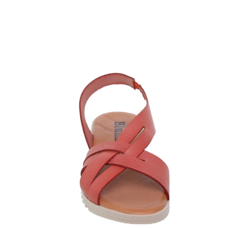 545024925BLU - Sandalia Señora Piel Coral