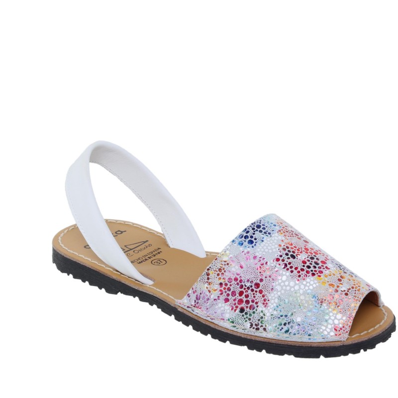2510505AV - Menorquina Plana Mujer Multicolor