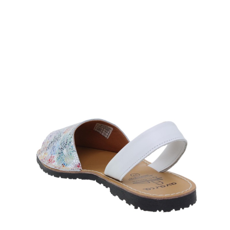 2510505AV - Menorquina Plana Mujer Multicolor