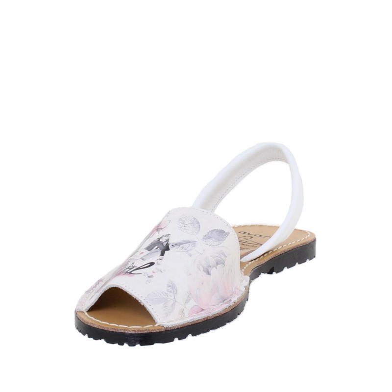 331AV - Menorquina Plana Mujer Multicolor