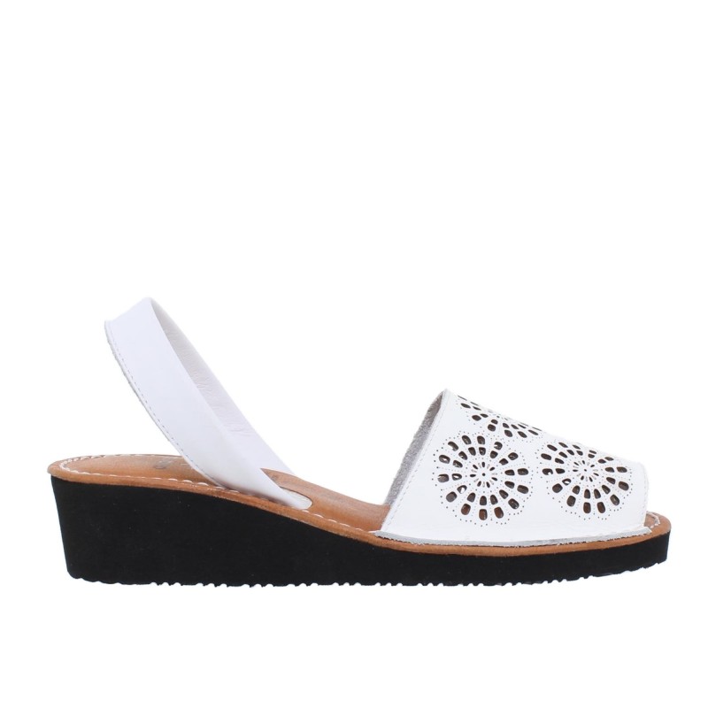 3471AV - Menorquina Cuña Mujer Blanco