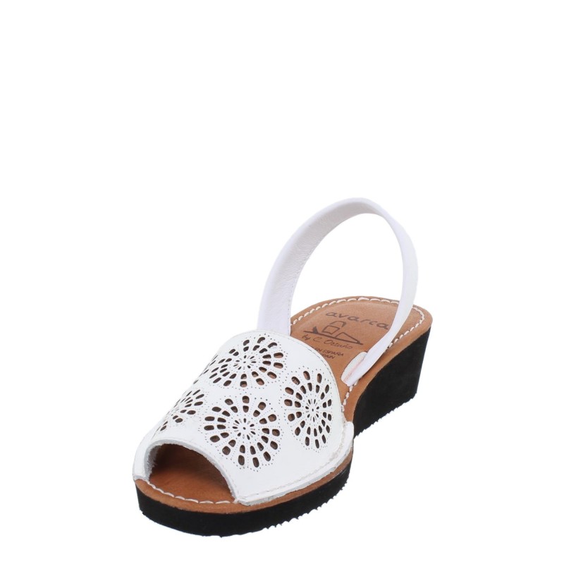 3471AV - Menorquina Cuña Mujer Blanco