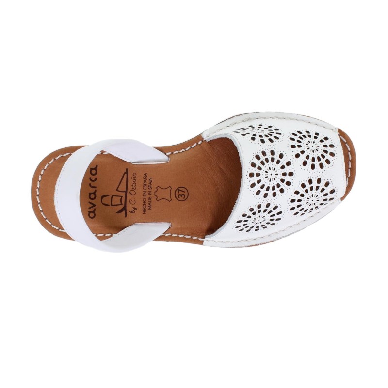 3471AV - Menorquina Cuña Mujer Blanco
