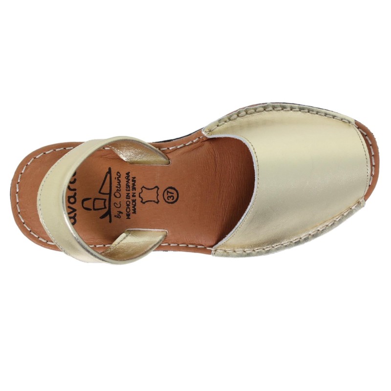 36503190AV - Menorquina Cuña Mujer Oro