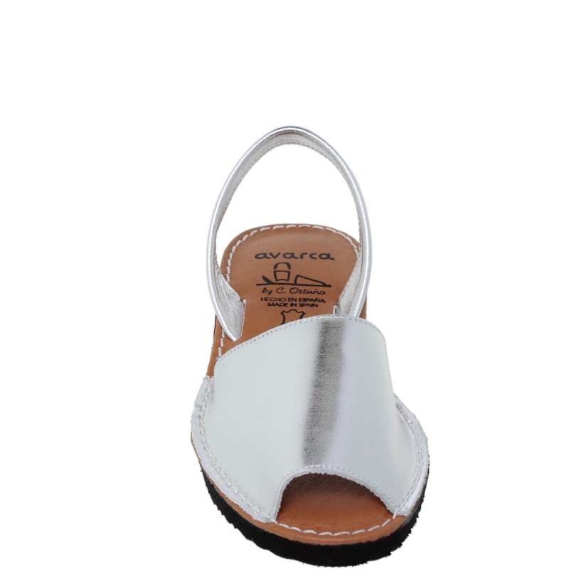 36503190AV - Menorquina Cuña Mujer Plata