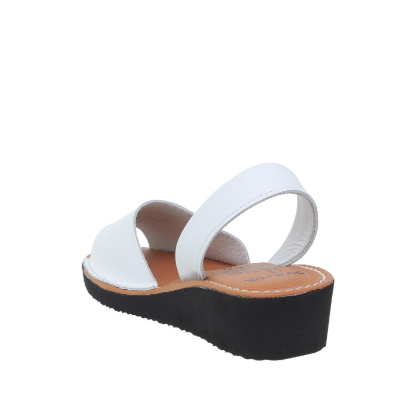 82602211AV - Menorquina Cuña Mujer Blanco