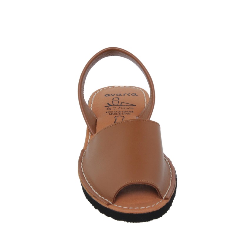 82602211AV - Menorquina Cuña Mujer Cuero