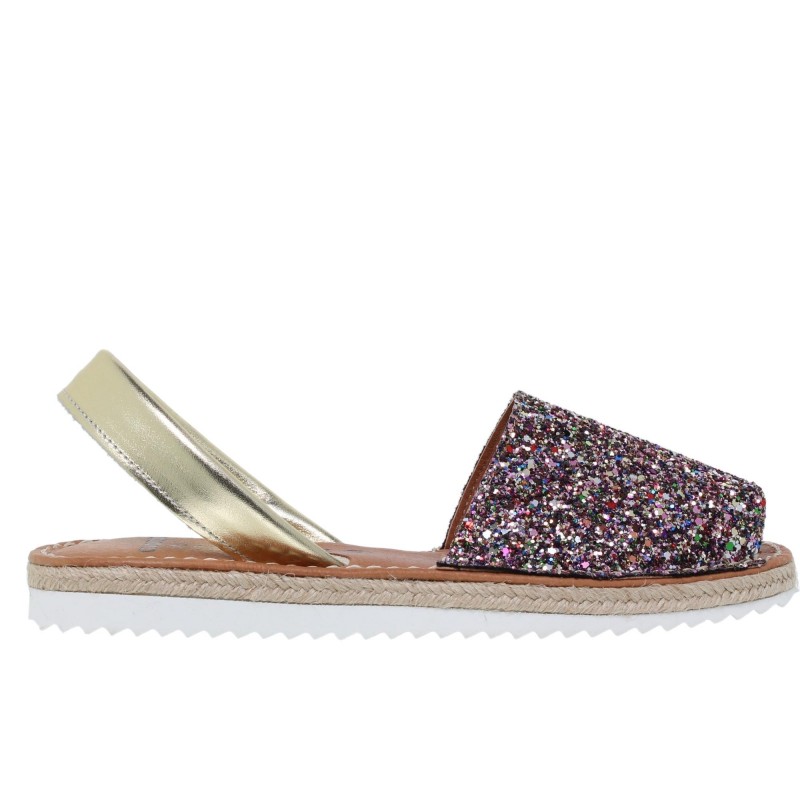 848015275AV - Menorquina Plana Mujer Multicolor