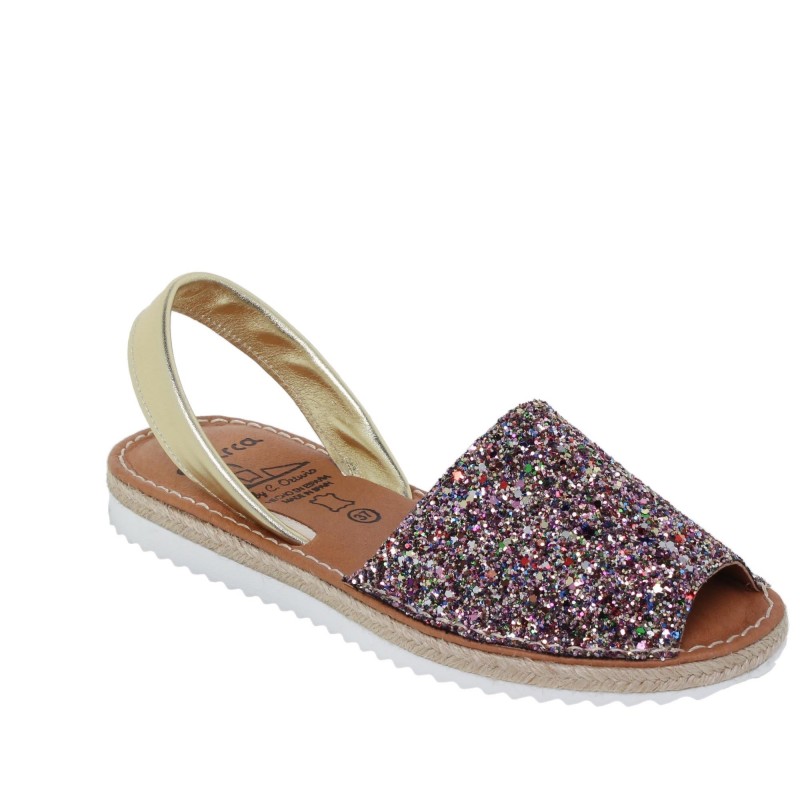 848015275AV - Menorquina Plana Mujer Multicolor