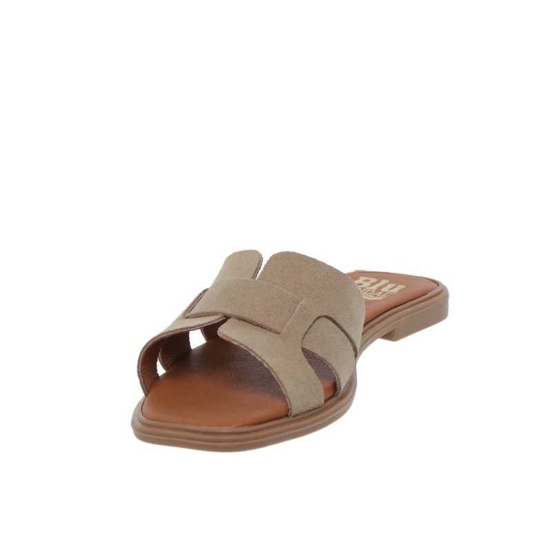 62102401BLU - Sandalia Señora Piel Taupe