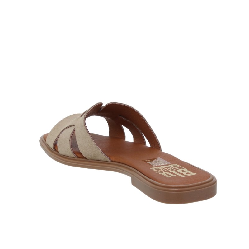 62102401BLU - Sandalia Señora Piel Taupe